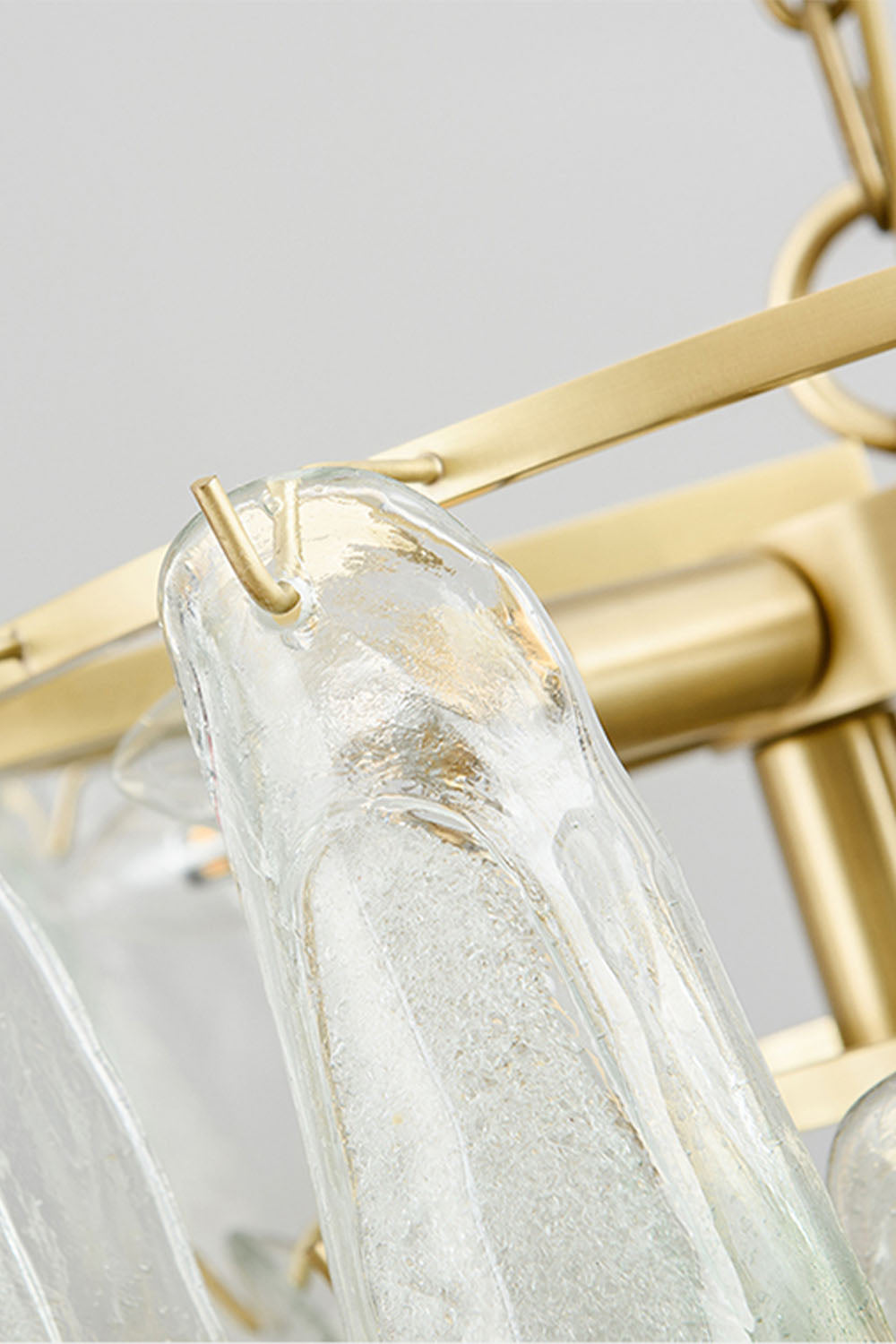 Vistosi-Style Glass Petal Chandelier - view 18 | morylighting