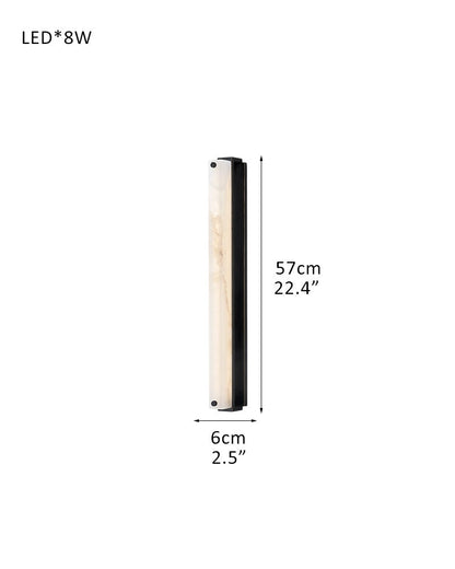 Aged Brass/Black LED Arm Edgemere Cage Collection Linear Pendants Light 16"