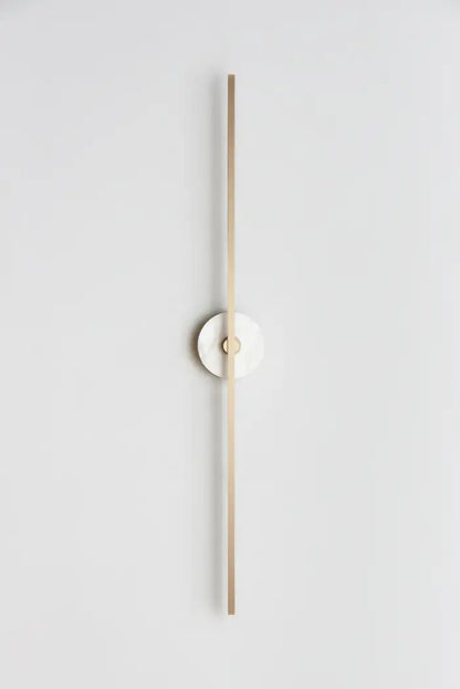 Grand Wall Sconce With Alabaster 37''H