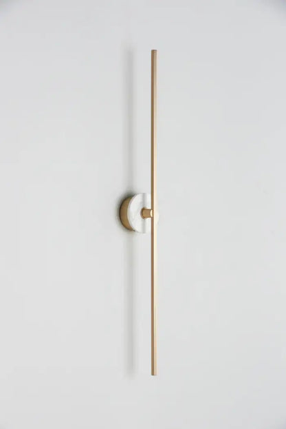 Grand Wall Sconce With Alabaster 37''H