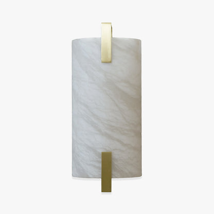 Morylighting Luminous Alabaster Dual-Light Wall Sconce - Background Shot