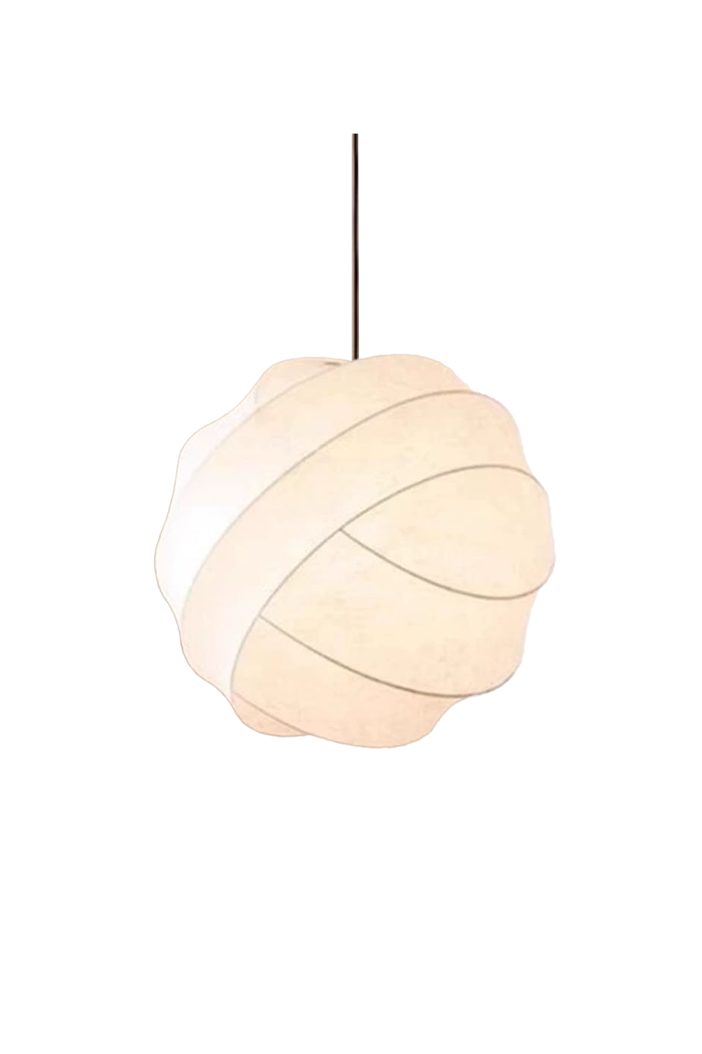 Wabi-Sabi Cocoon Shadow Pendant Light | morylighting