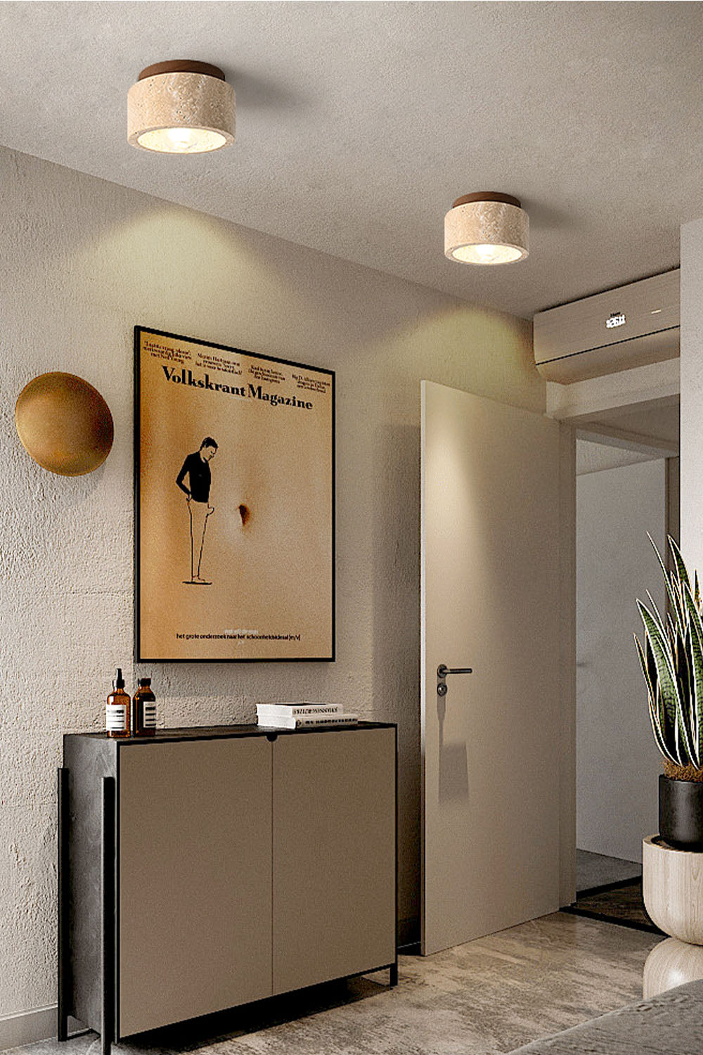 Wabi-Sabi Retro Ceiling Lamp - view 3 | morylighting