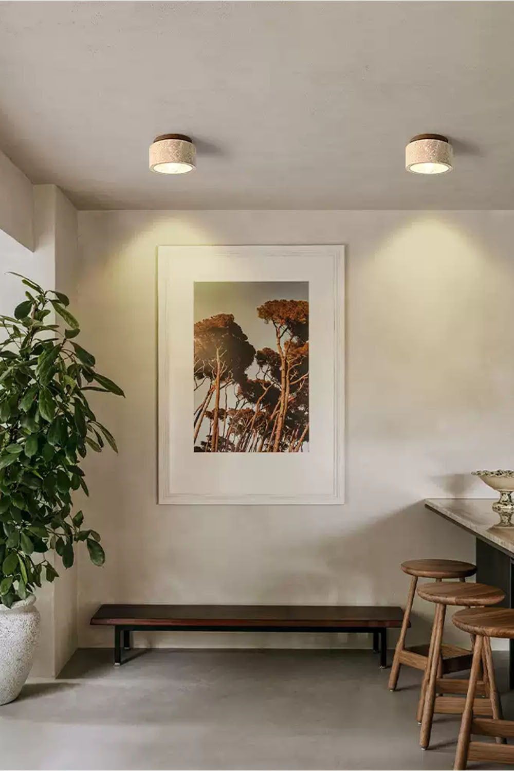 Wabi-Sabi Retro Ceiling Lamp - view 4 | morylighting