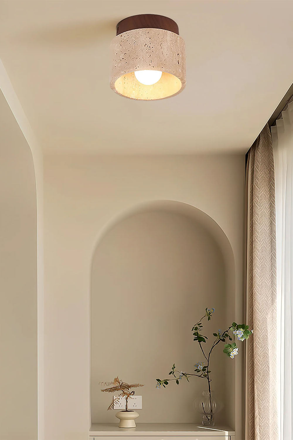 Wabi-Sabi Retro Ceiling Lamp - view 6 | morylighting