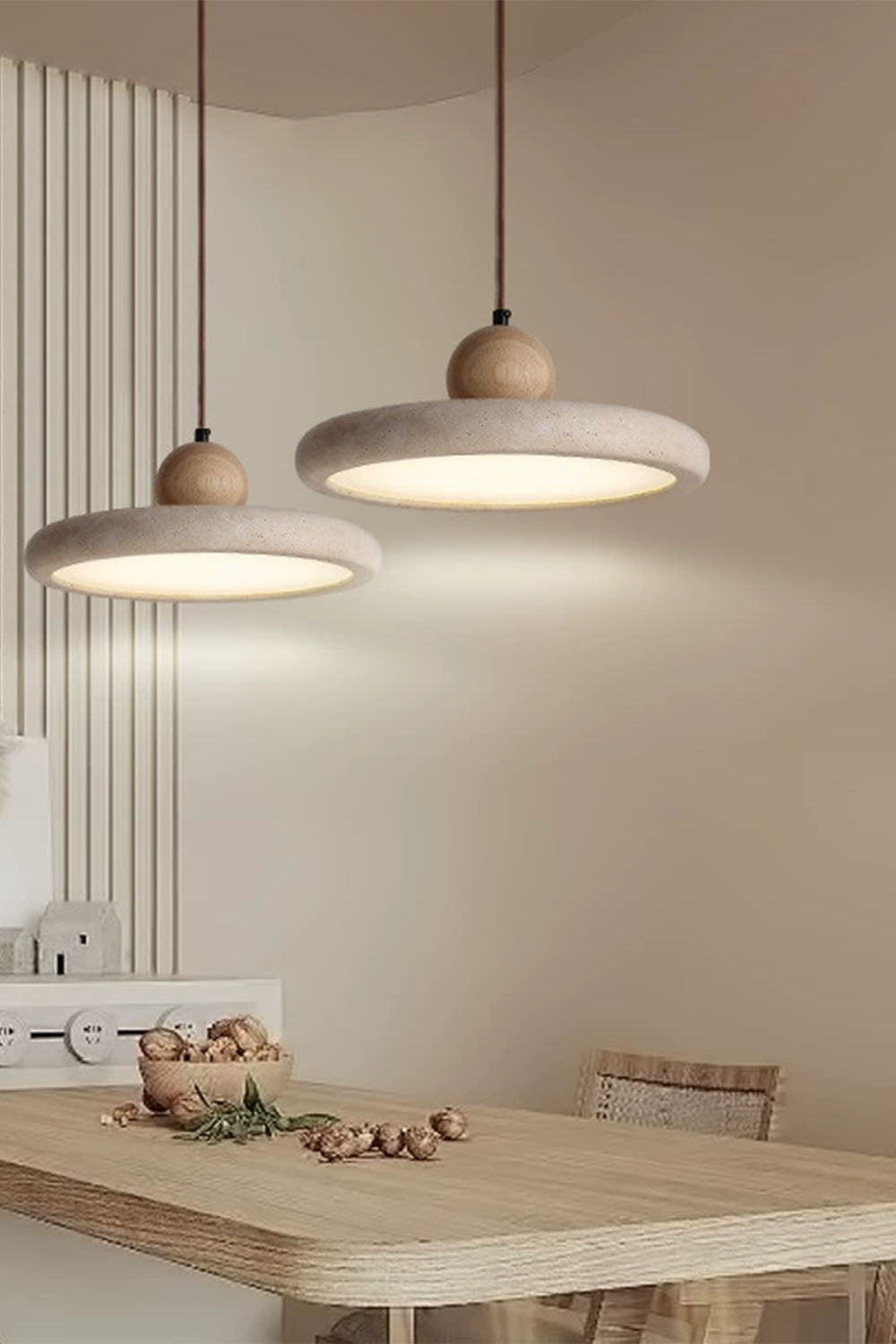 Wabi-Sabi Simple Elegance Pendant Light - view 3 | morylighting