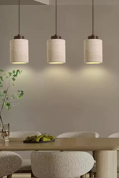Wabi-sabi Cylindrical Pendant Light - view 9 | morylighting