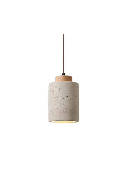 Wabi-sabi Cylindrical Pendant Light - view 12 | morylighting