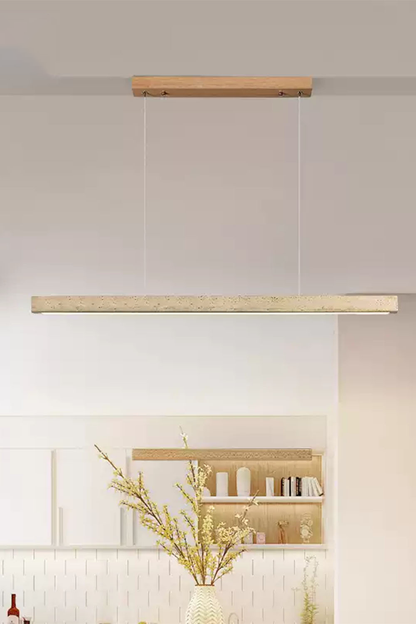 Wabi-sabi Minimalist Long Chandelier - view 4 | morylighting