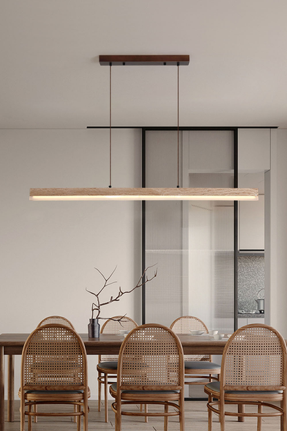 Wabi-sabi Minimalist Long Chandelier - view 5 | morylighting