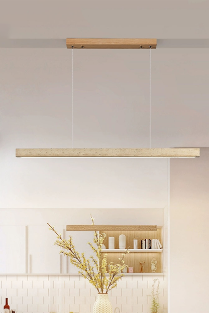 Wabi-sabi Minimalist Long Chandelier - view 3 | morylighting