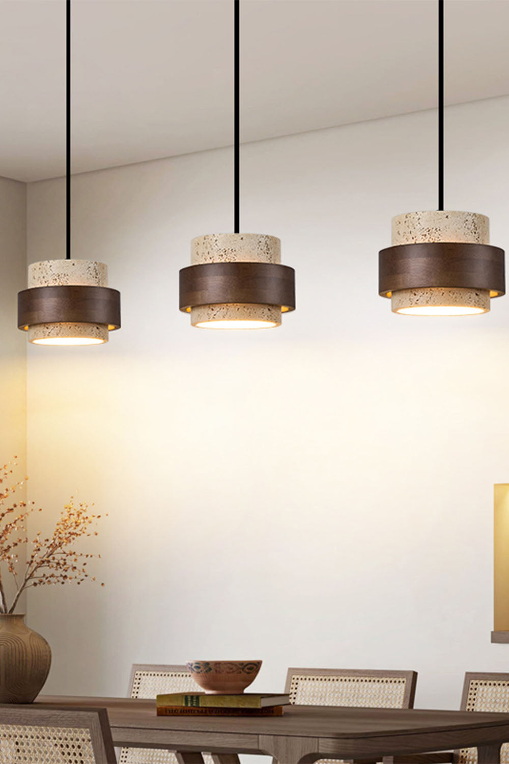 Wabi-sabi Ring Pendant Light - view 2 | morylighting