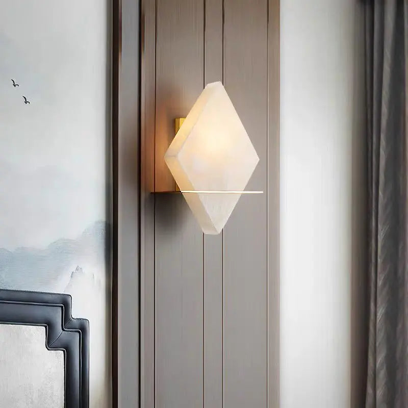 Real Alabaster Wall Sconces