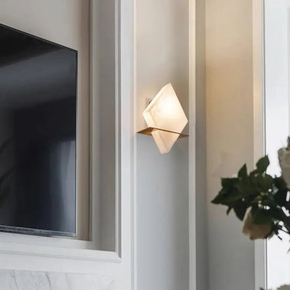 Real Alabaster Wall Sconces