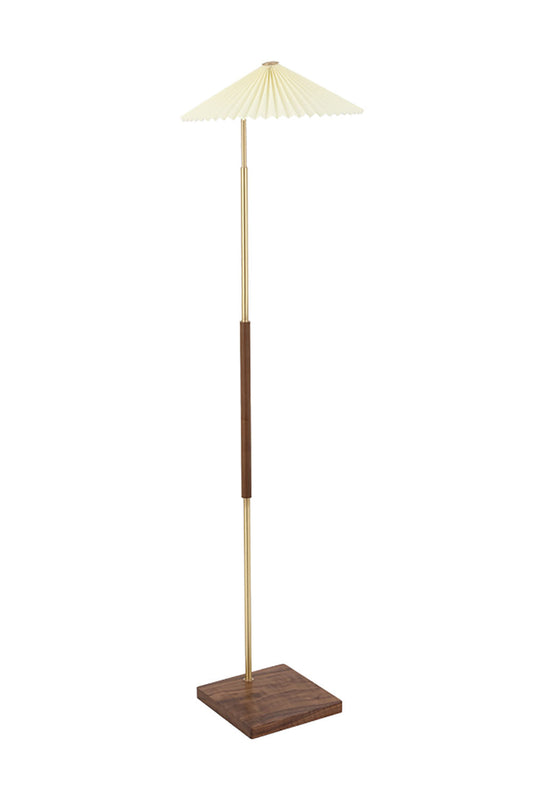 Walnut Brass Floor Lamp | morylighting