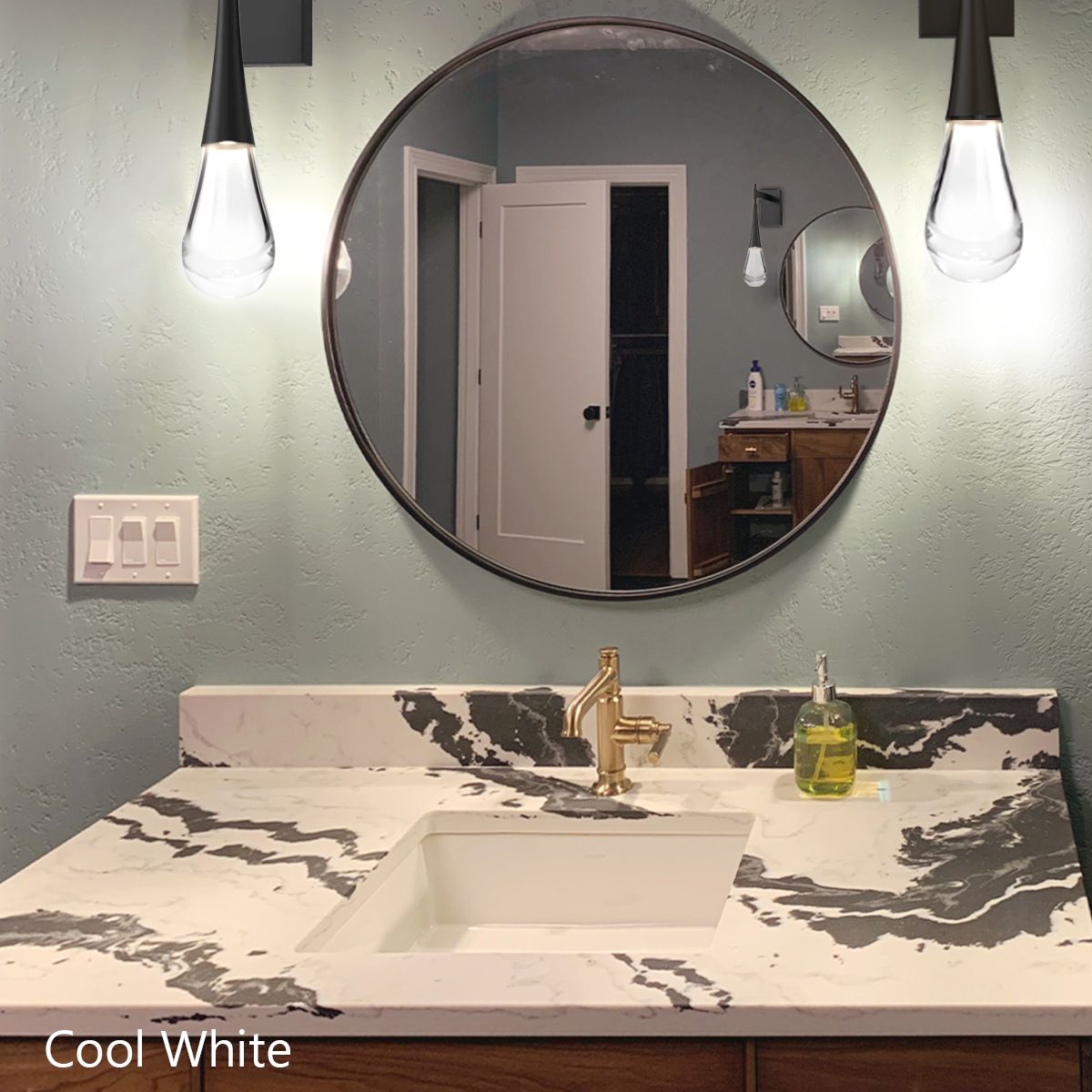 LA Water Drop  LED Wall Sconce