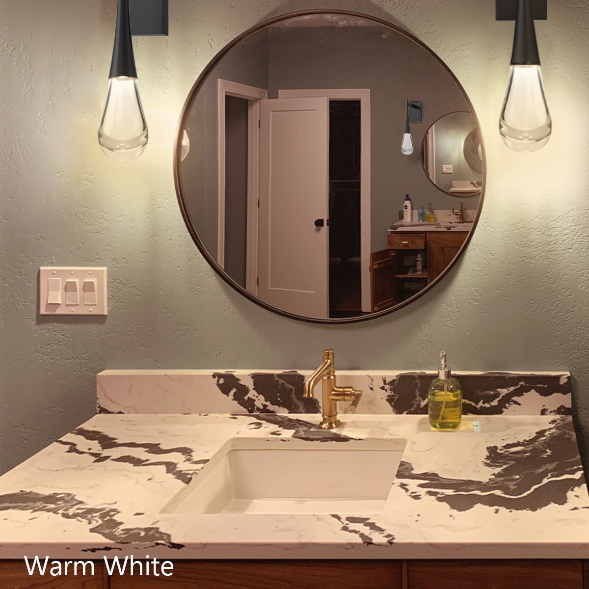 LA Water Drop  LED Wall Sconce