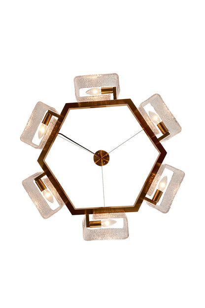 Water ripple glass chandelier - morylighting