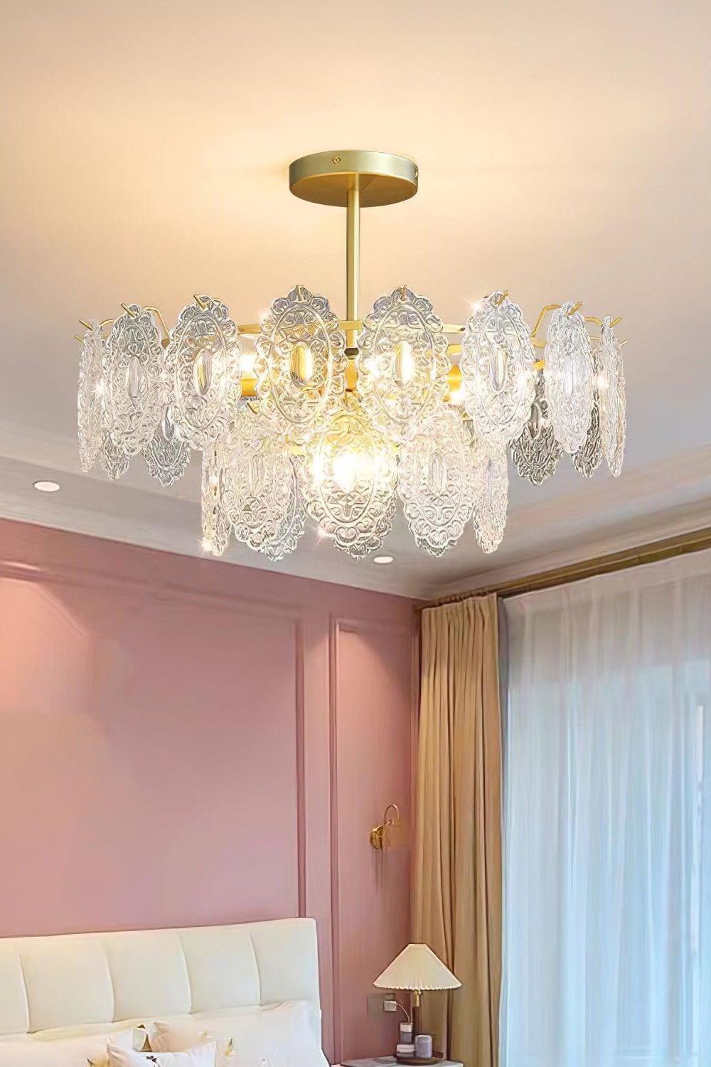 Wave Glass Chandelier - morylighting