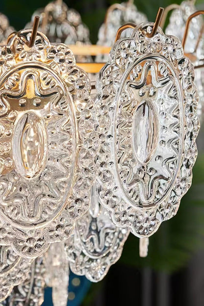 Wave Glass Chandelier - morylighting