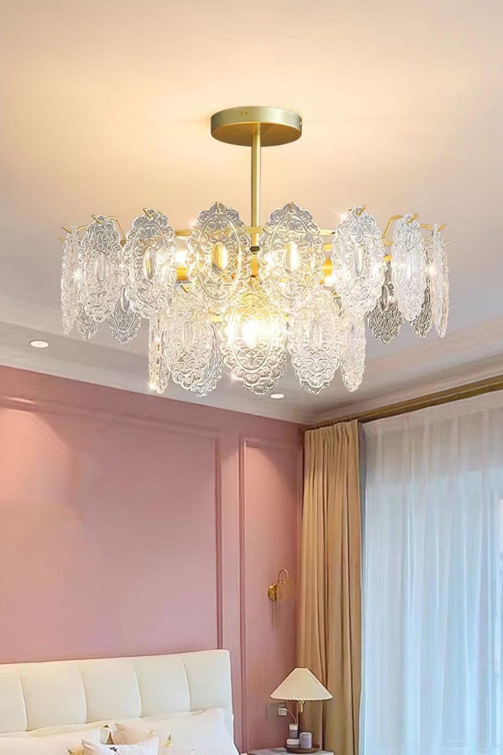 Wave Glass Chandelier - morylighting