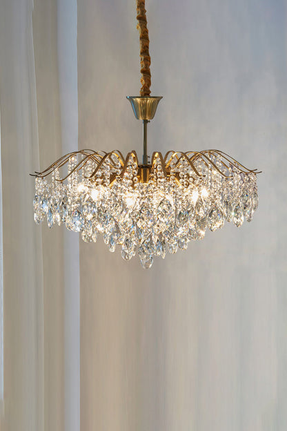 Windchime Crystal Chandelier - morylighting