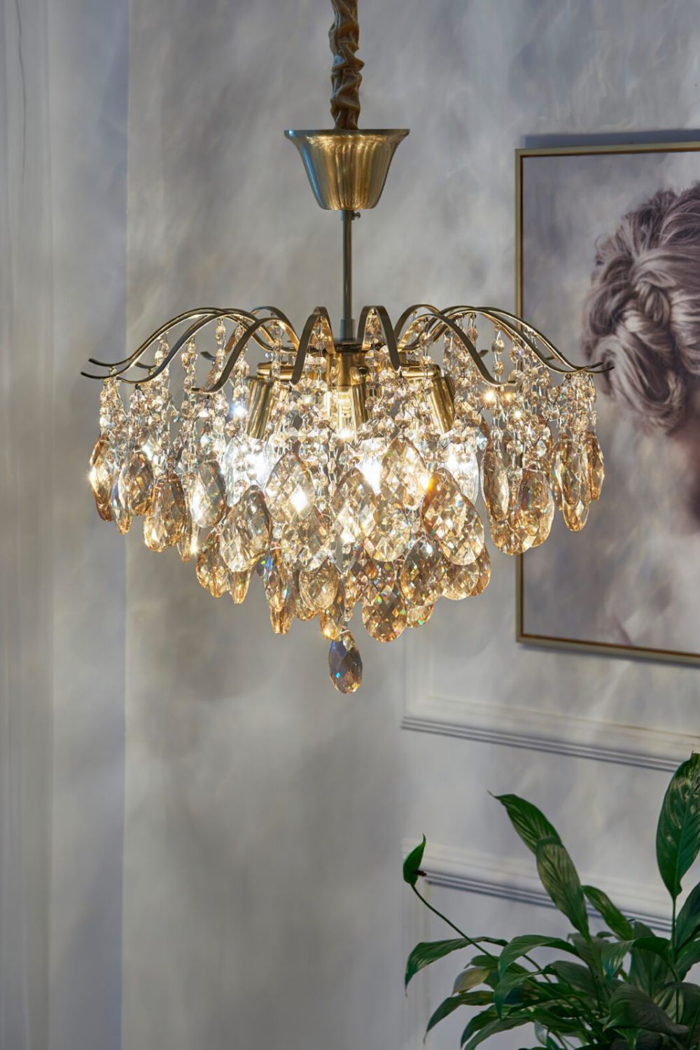 Windchime Crystal Chandelier - morylighting