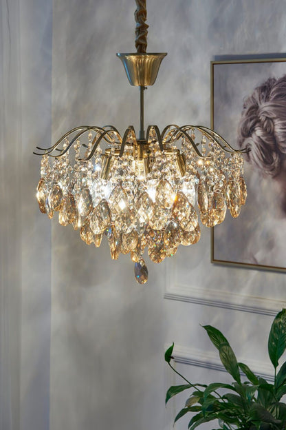 Windchime Crystal Chandelier - morylighting