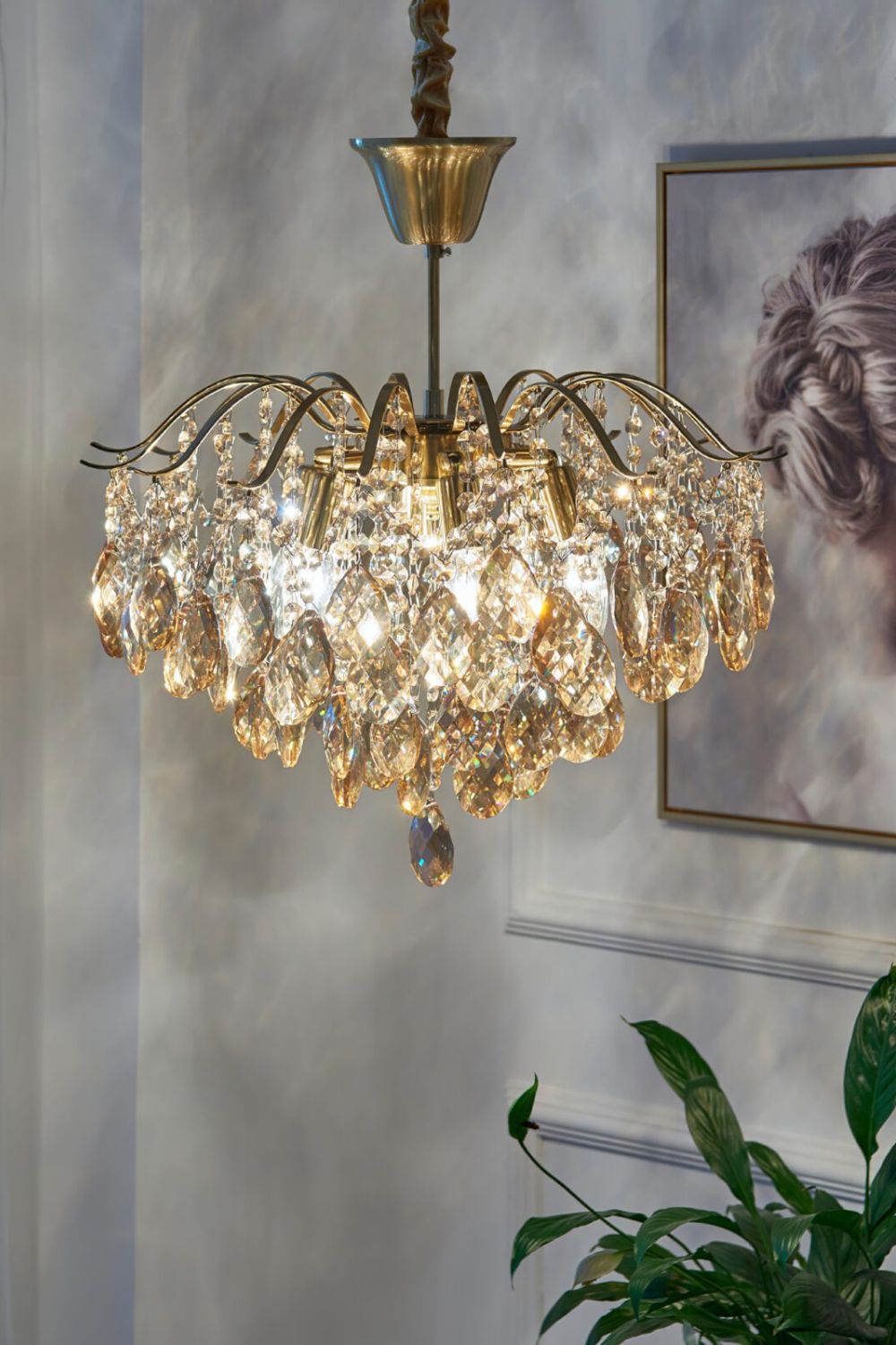 Windchime Crystal Chandelier - morylighting
