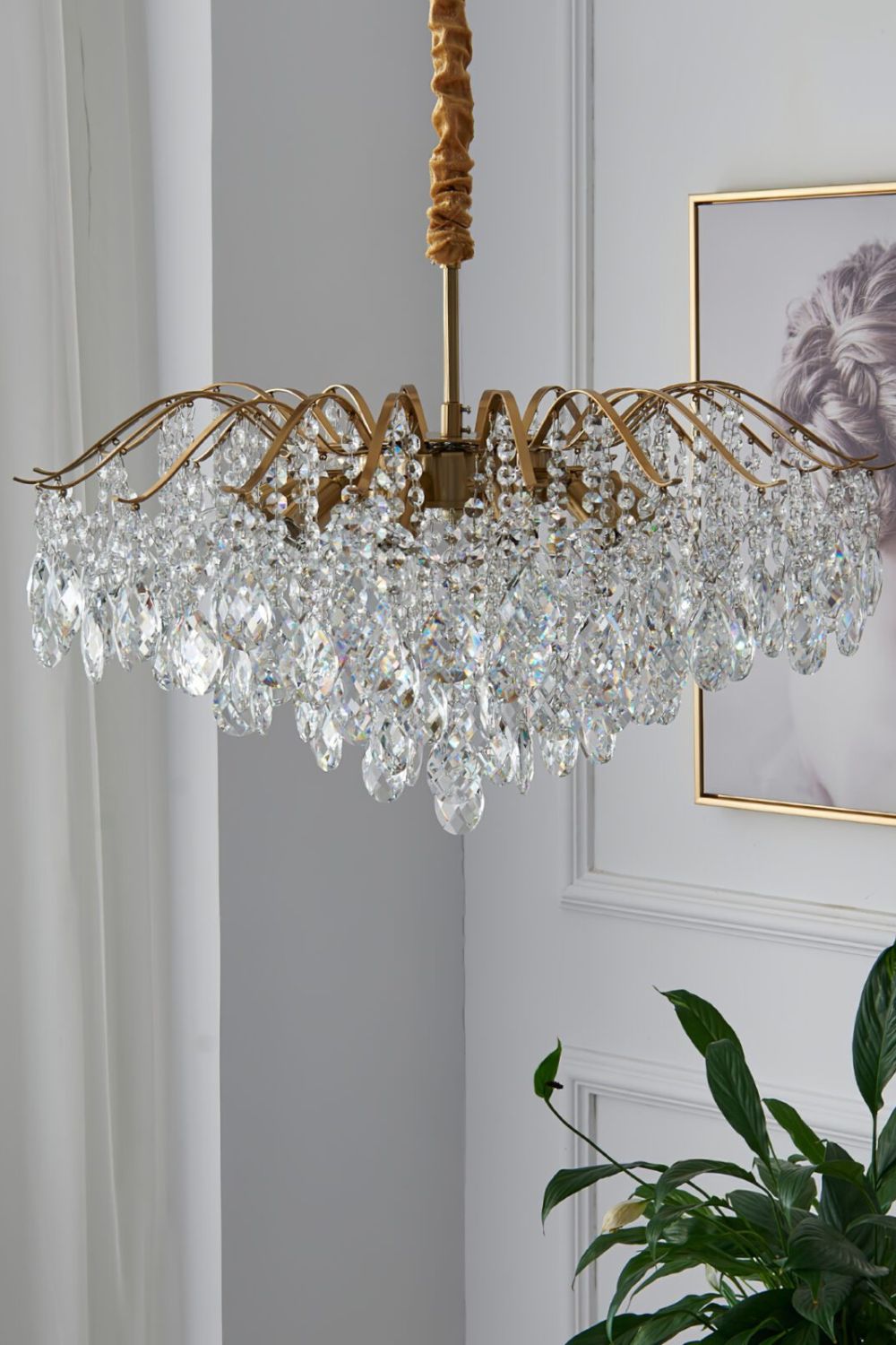 Windchime Crystal Chandelier - morylighting