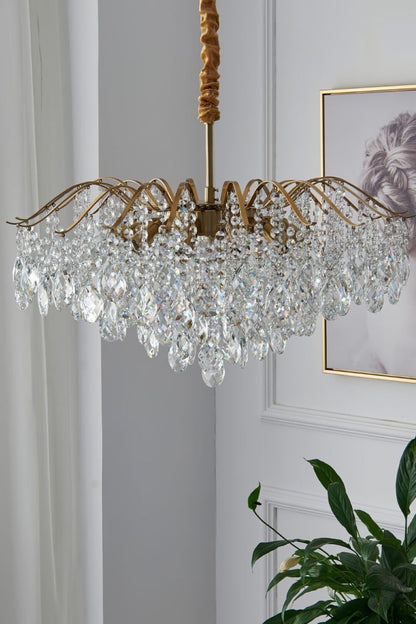 Windchime Crystal Chandelier - morylighting