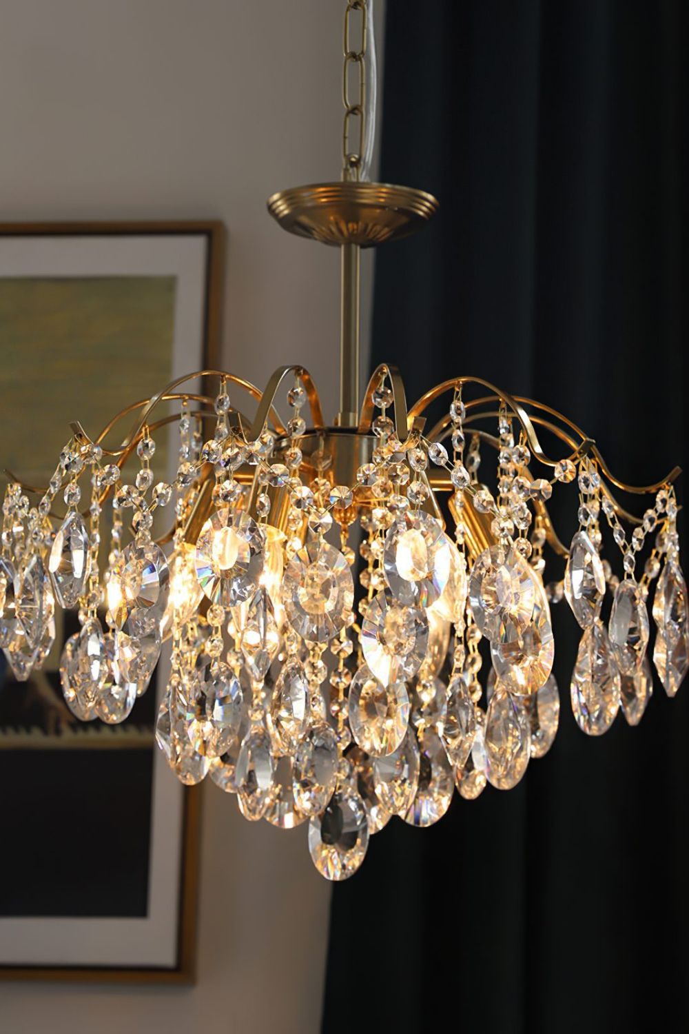 Windchime Crystal Chandelier - morylighting