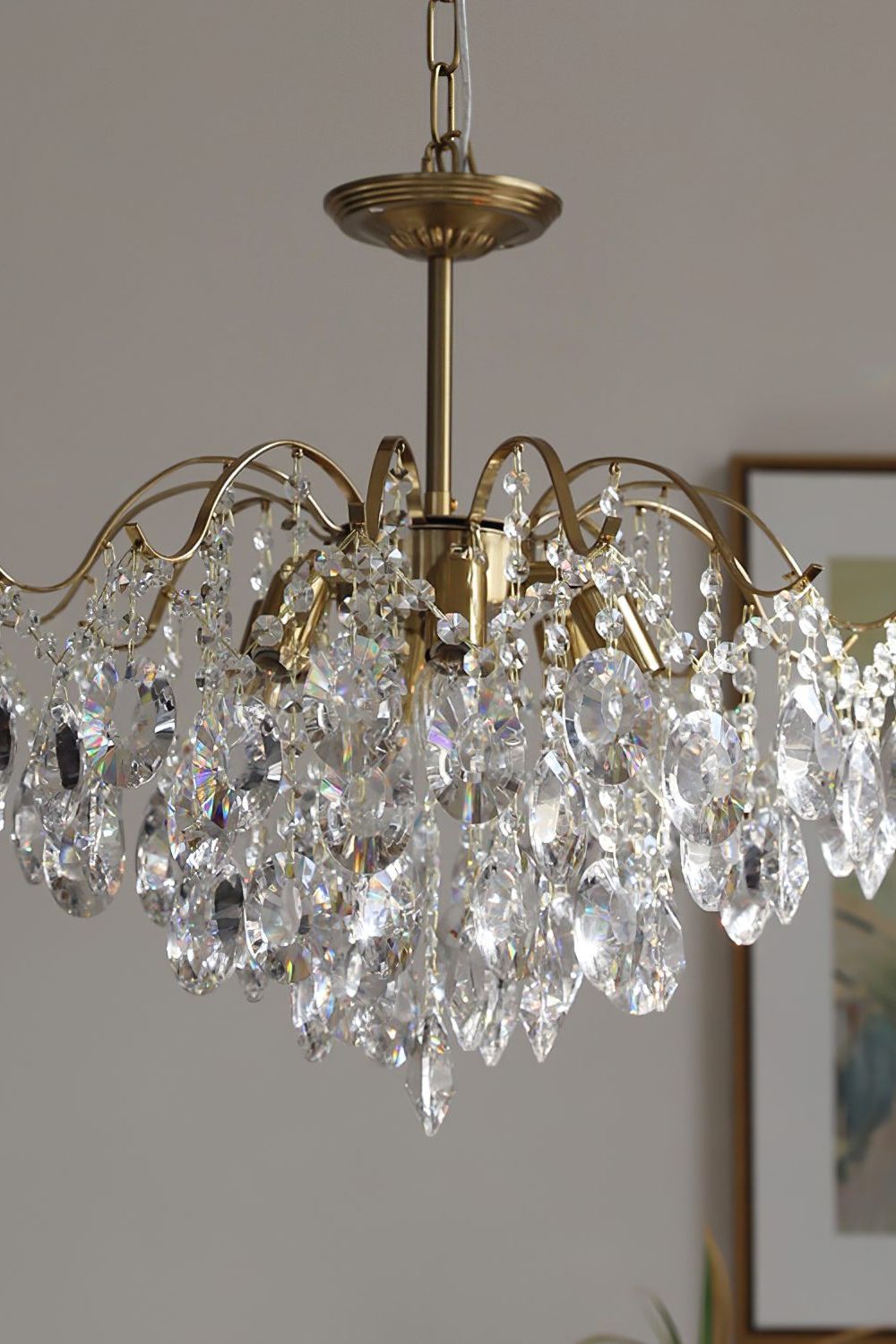 Windchime Crystal Chandelier - morylighting