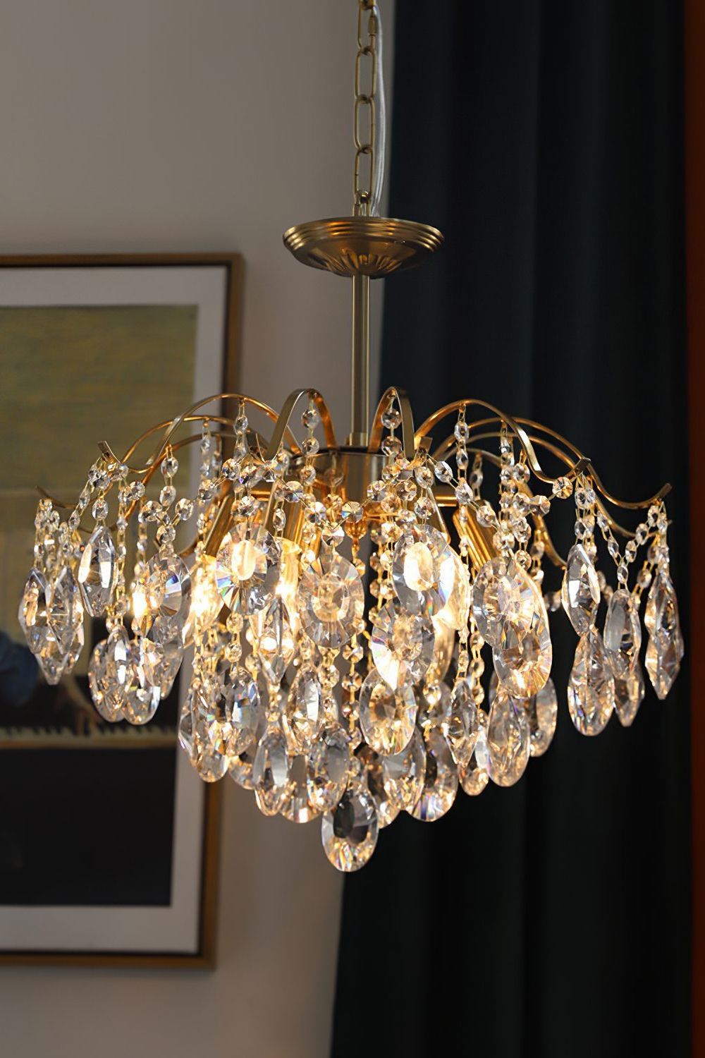 Windchime Crystal Chandelier - morylighting