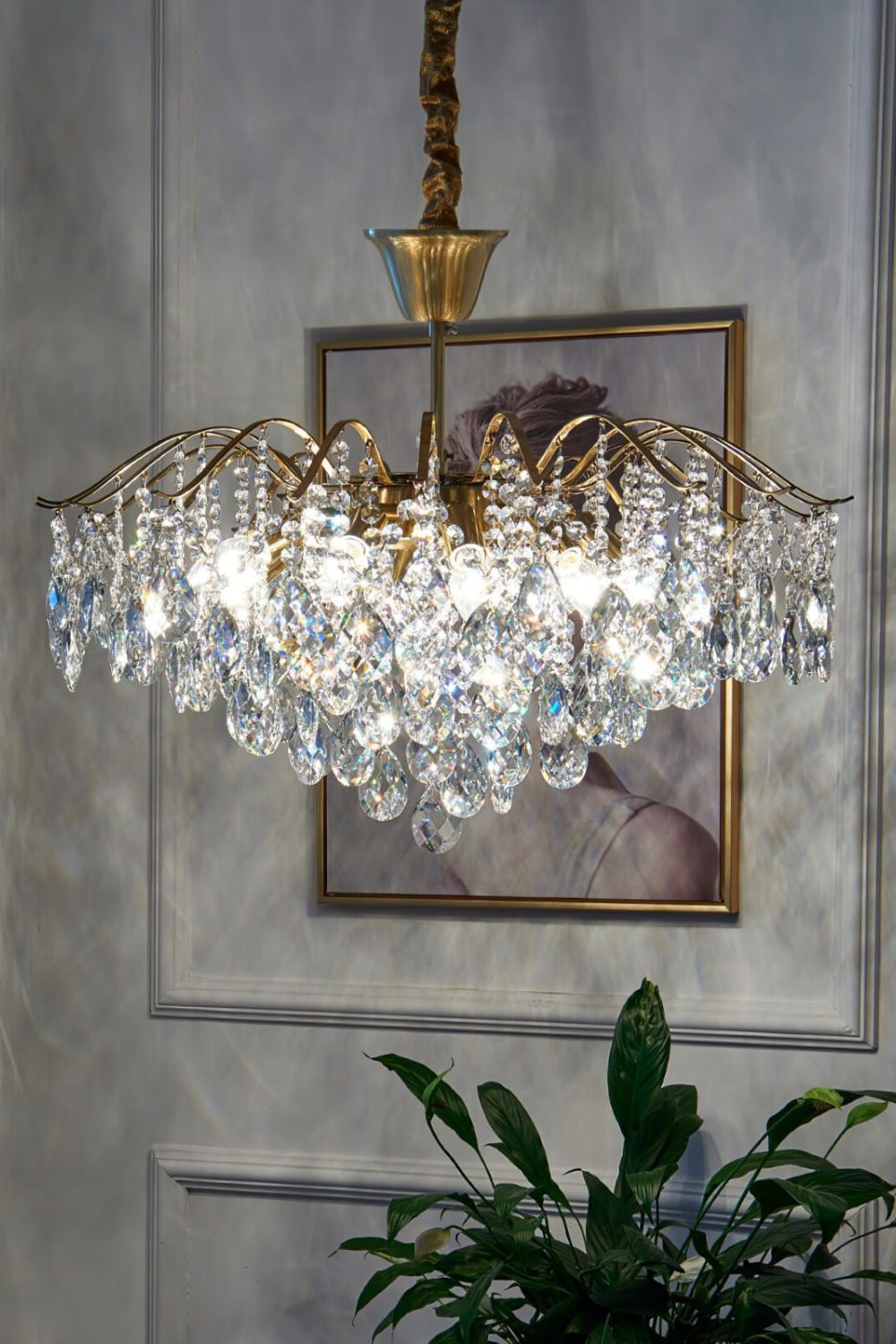 Windchime Crystal Chandelier - morylighting