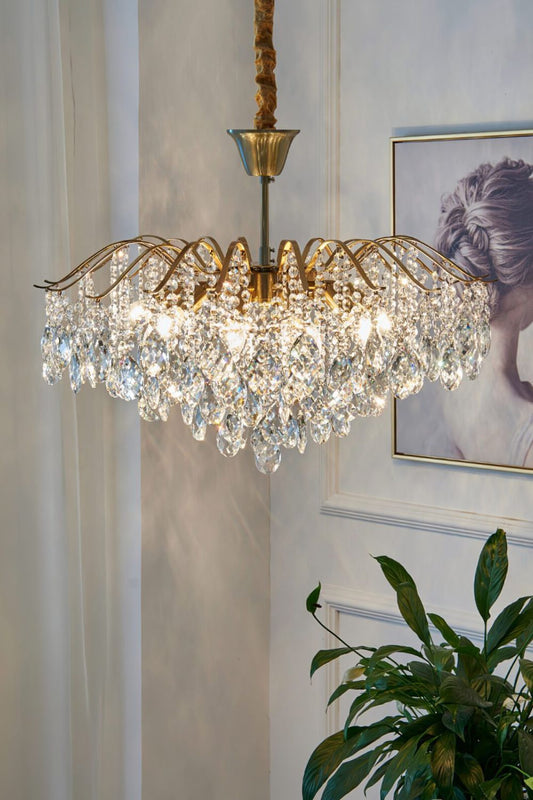 Windchime Crystal Chandelier - morylighting