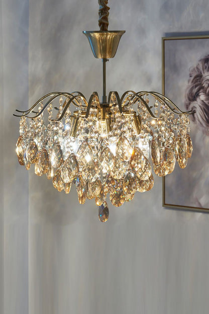 Windchime Crystal Chandelier - morylighting