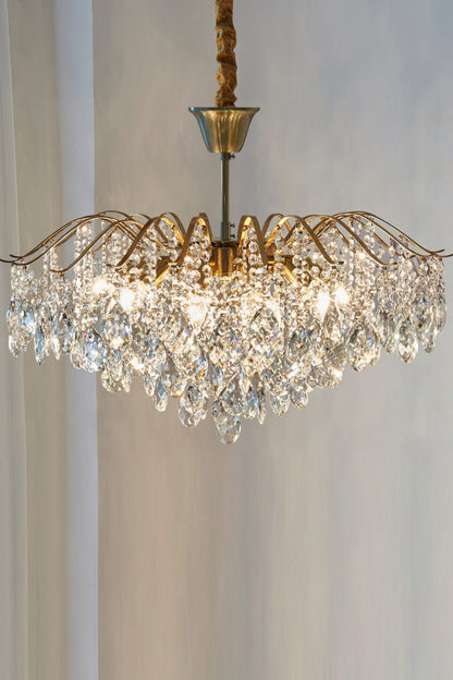 Windchime Crystal Chandelier - morylighting
