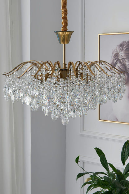 Windchime Crystal Chandelier - morylighting