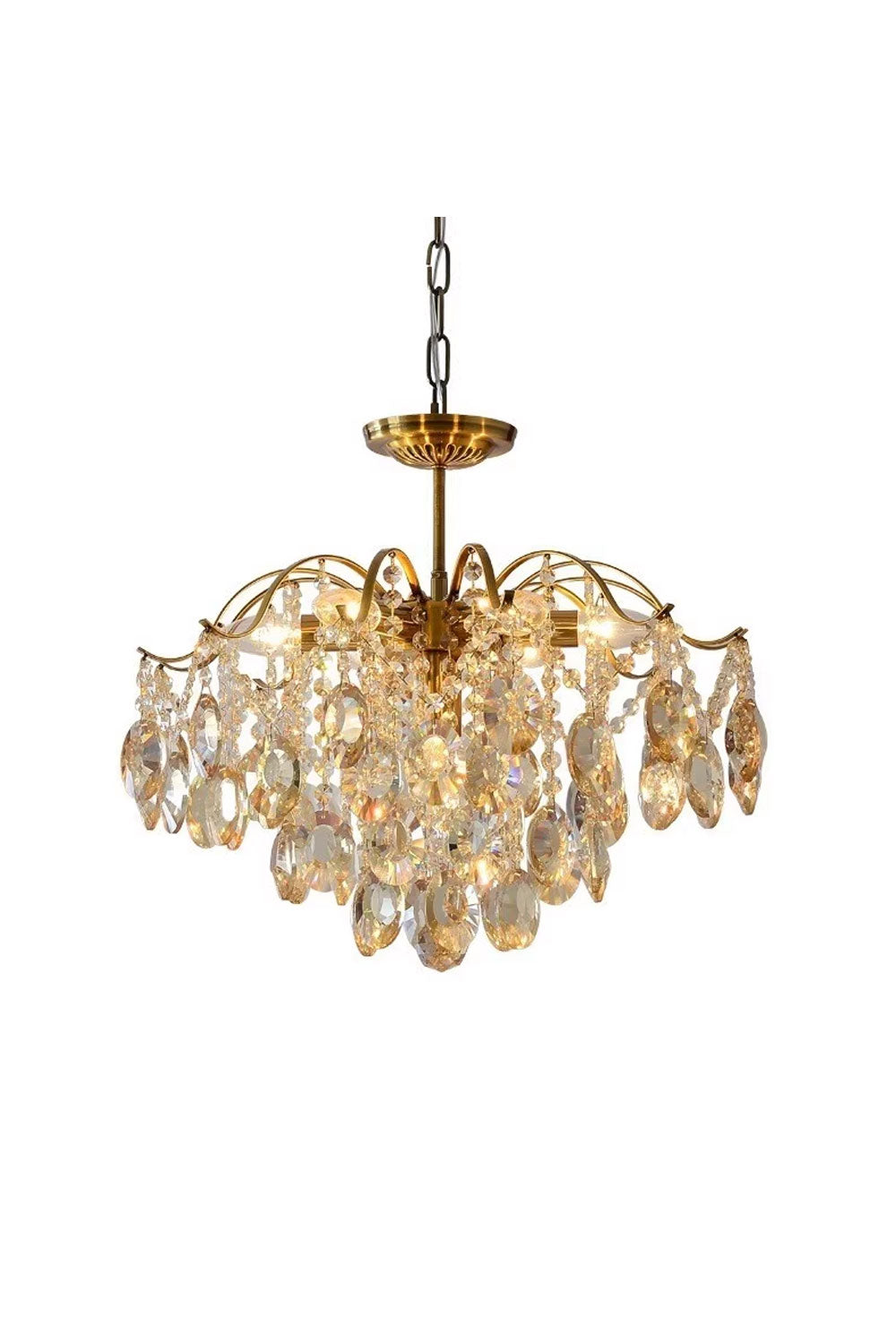 Windchime Crystal Chandelier - morylighting