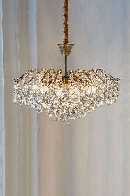 Windchime Crystal Chandelier - morylighting