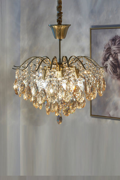 Windchime Crystal Chandelier - morylighting