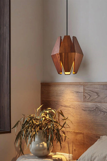 Wood Astris Pendant Lamp - view 15 | morylighting