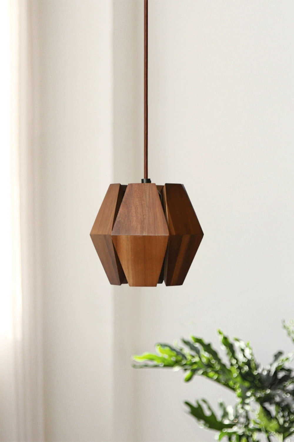 Wood Astris Pendant Lamp - view 8 | morylighting