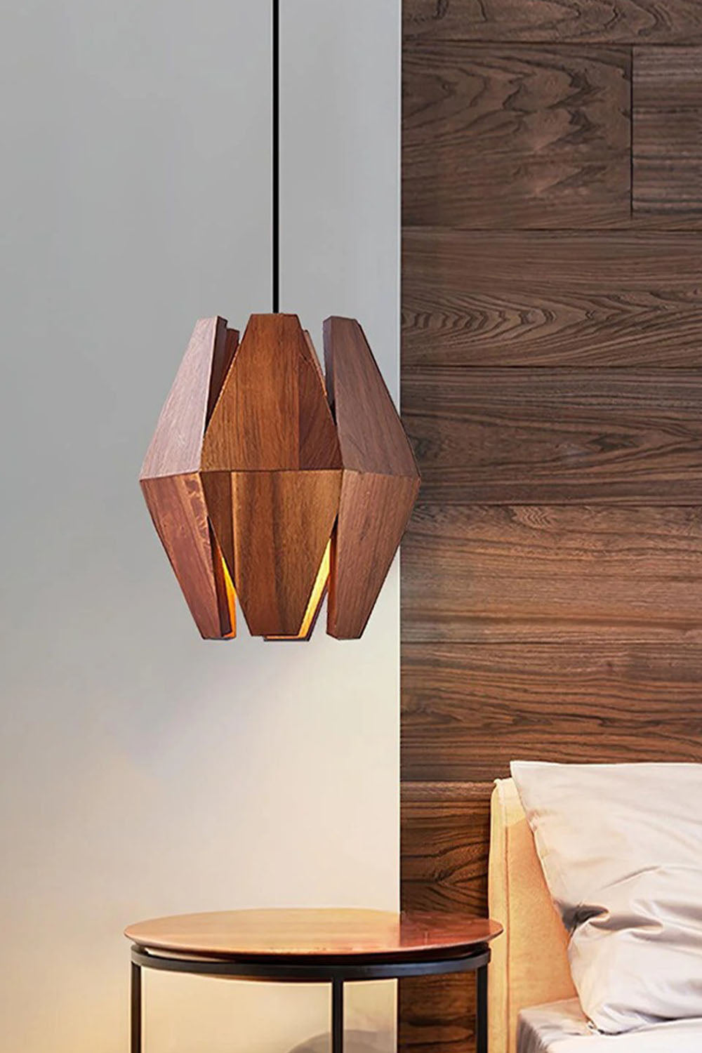 Wood Astris Pendant Lamp - view 9 | morylighting