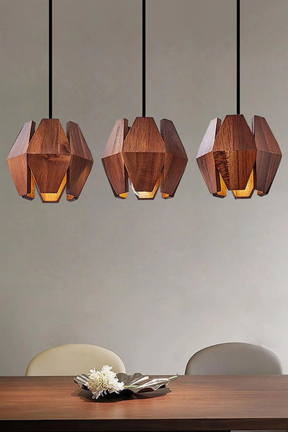 Wood Astris Pendant Lamp - view 17 | morylighting