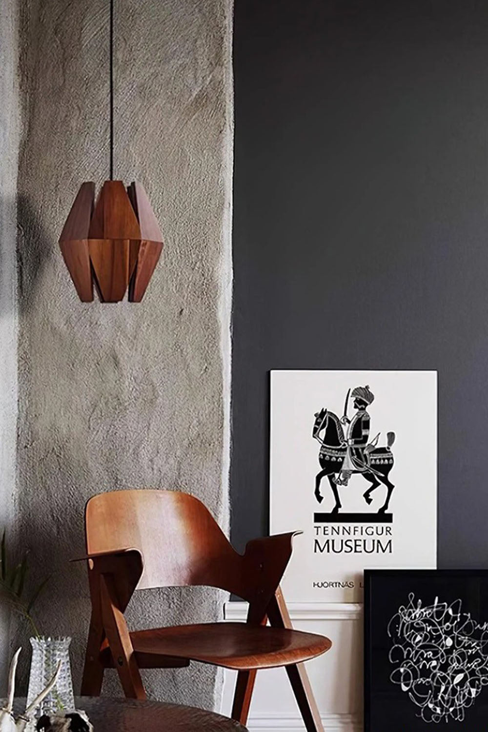 Wood Astris Pendant Lamp - view 3 | morylighting