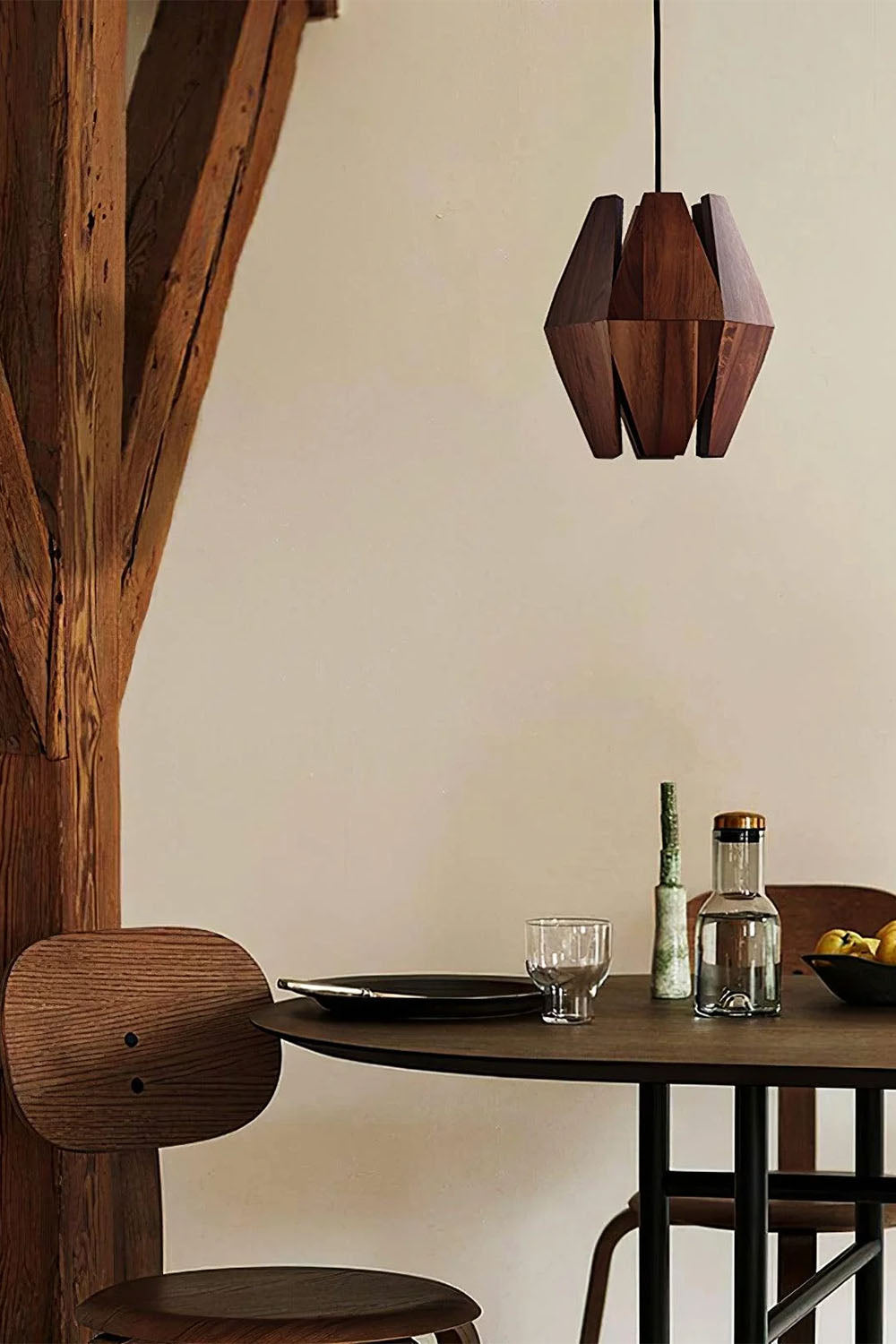 Wood Astris Pendant Lamp - view 7 | morylighting