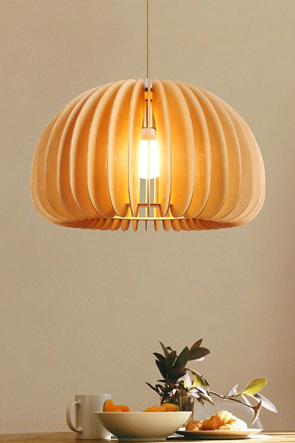 Wooden Pumpkin Swag Lights - morylighting