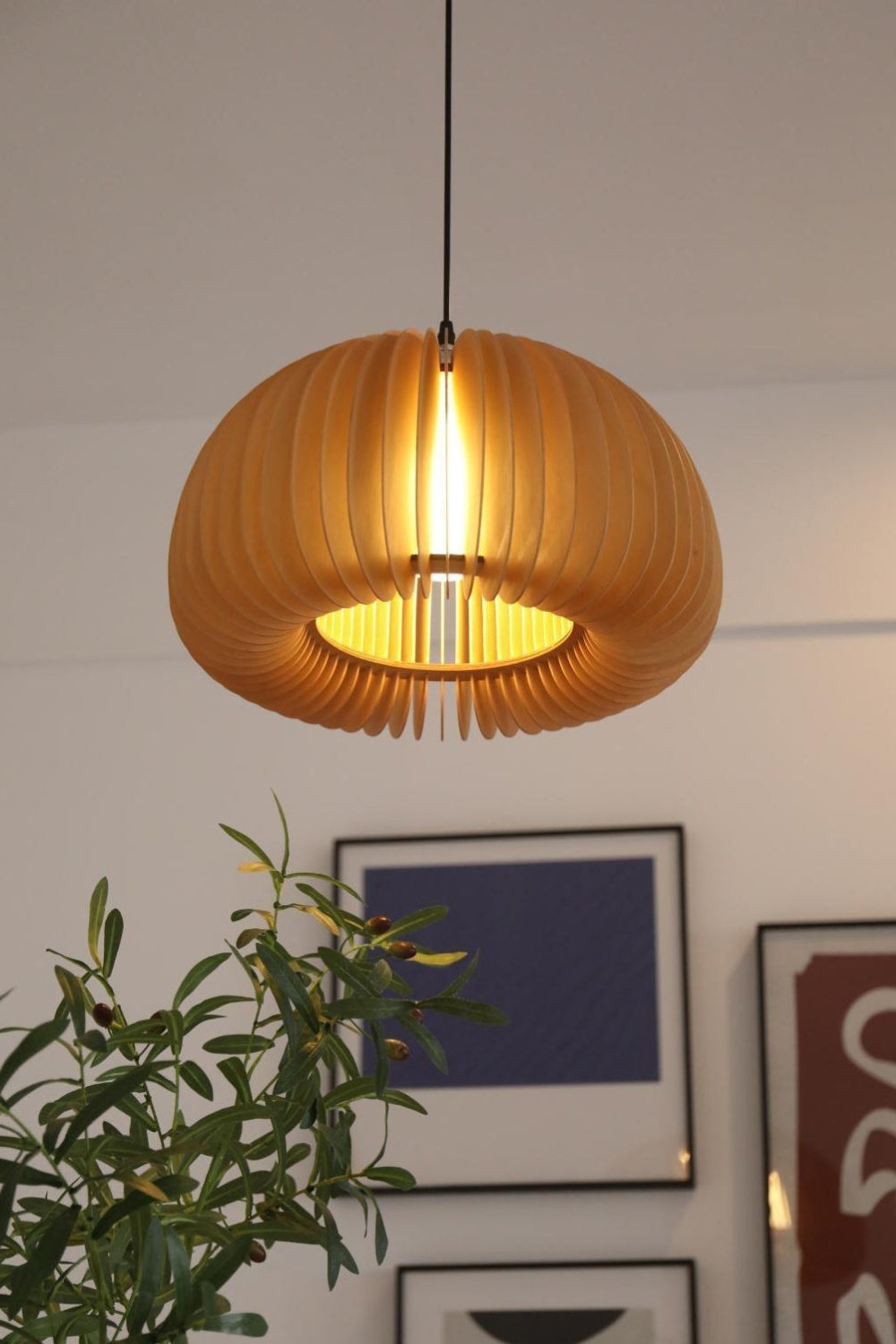 Wooden Pumpkin Swag Lights - morylighting